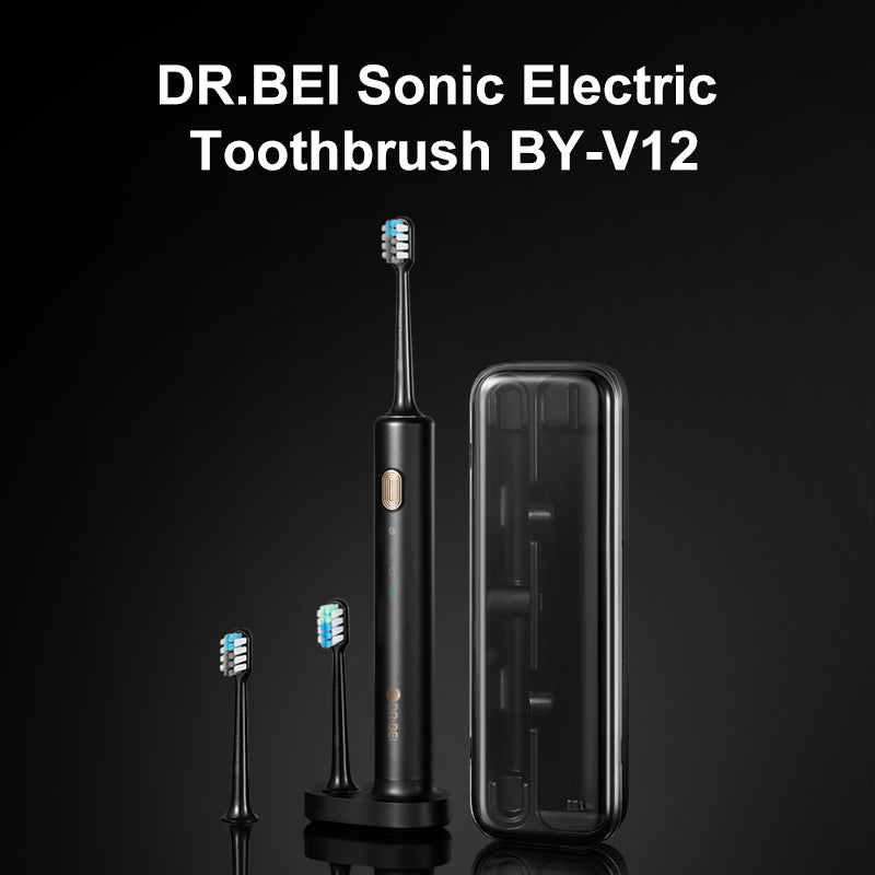 Xiaomi Dr.Bei Sonic Electric Toothbrush Black Gold - BET-S03 - Wistech Singapore
