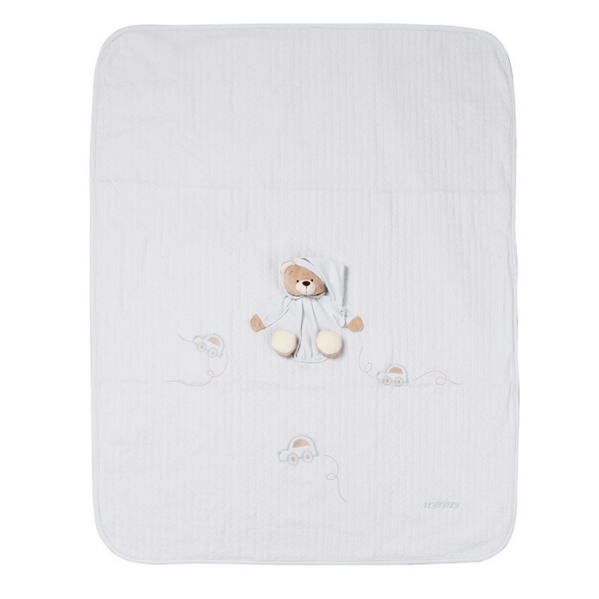 3D Bear Blanket (Blue)