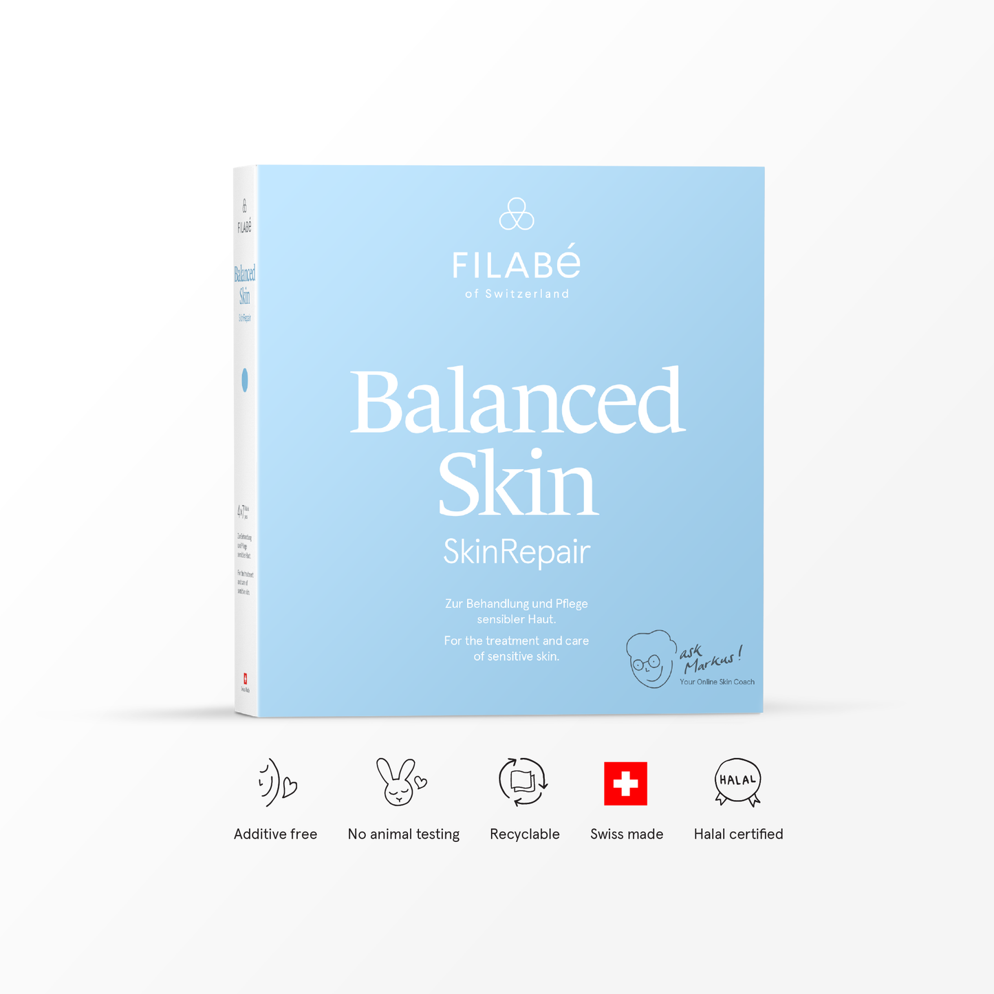 Filabé of Switzerland | BALANCED SKIN | Skincare for Sensitive Skin & Reduced Resistance | All Ages