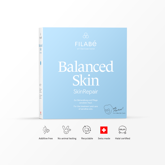 Filabé of Switzerland | BALANCED SKIN | Skincare for Sensitive Skin & Reduced Resistance | All Ages