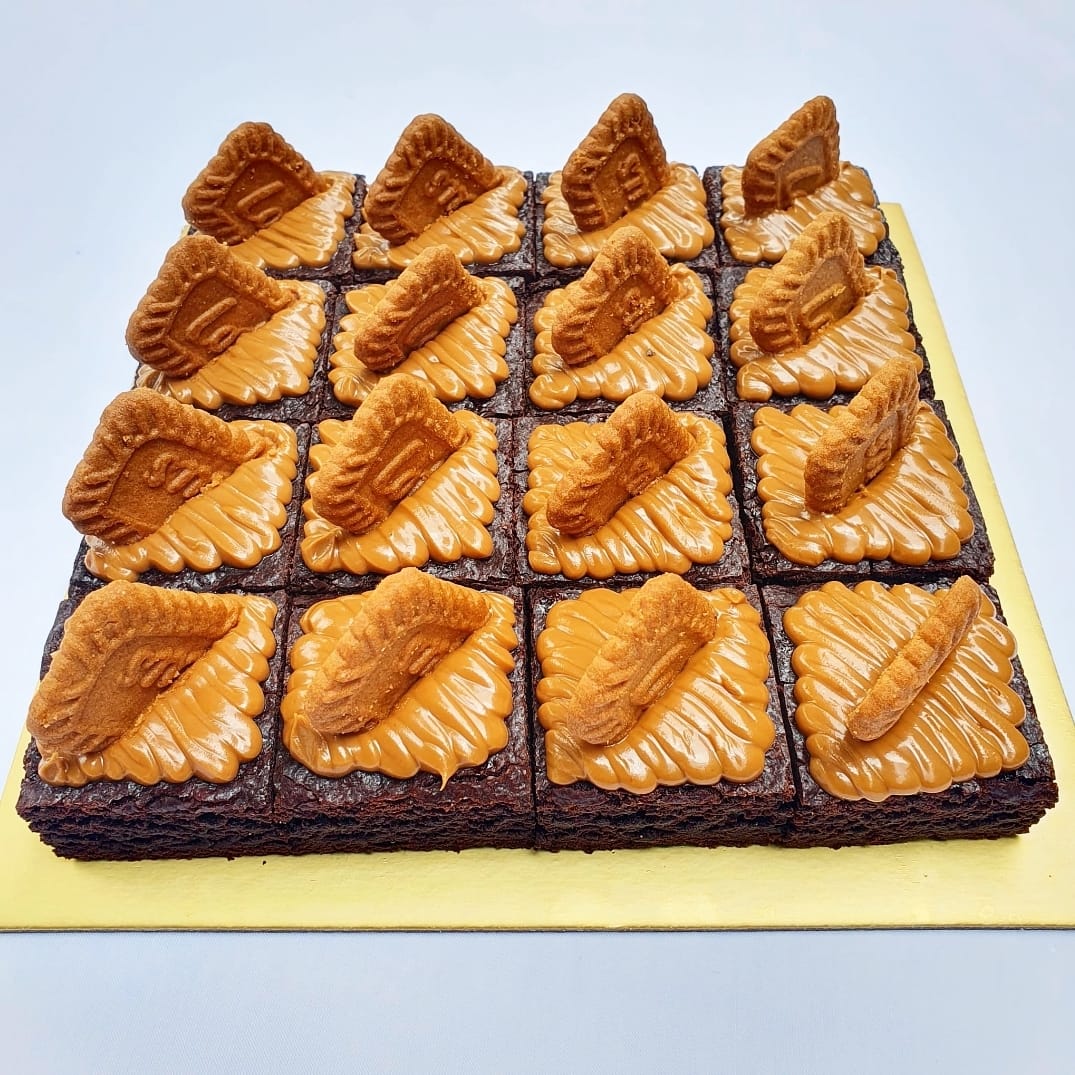 Biscoff Cookie Butter Brownies