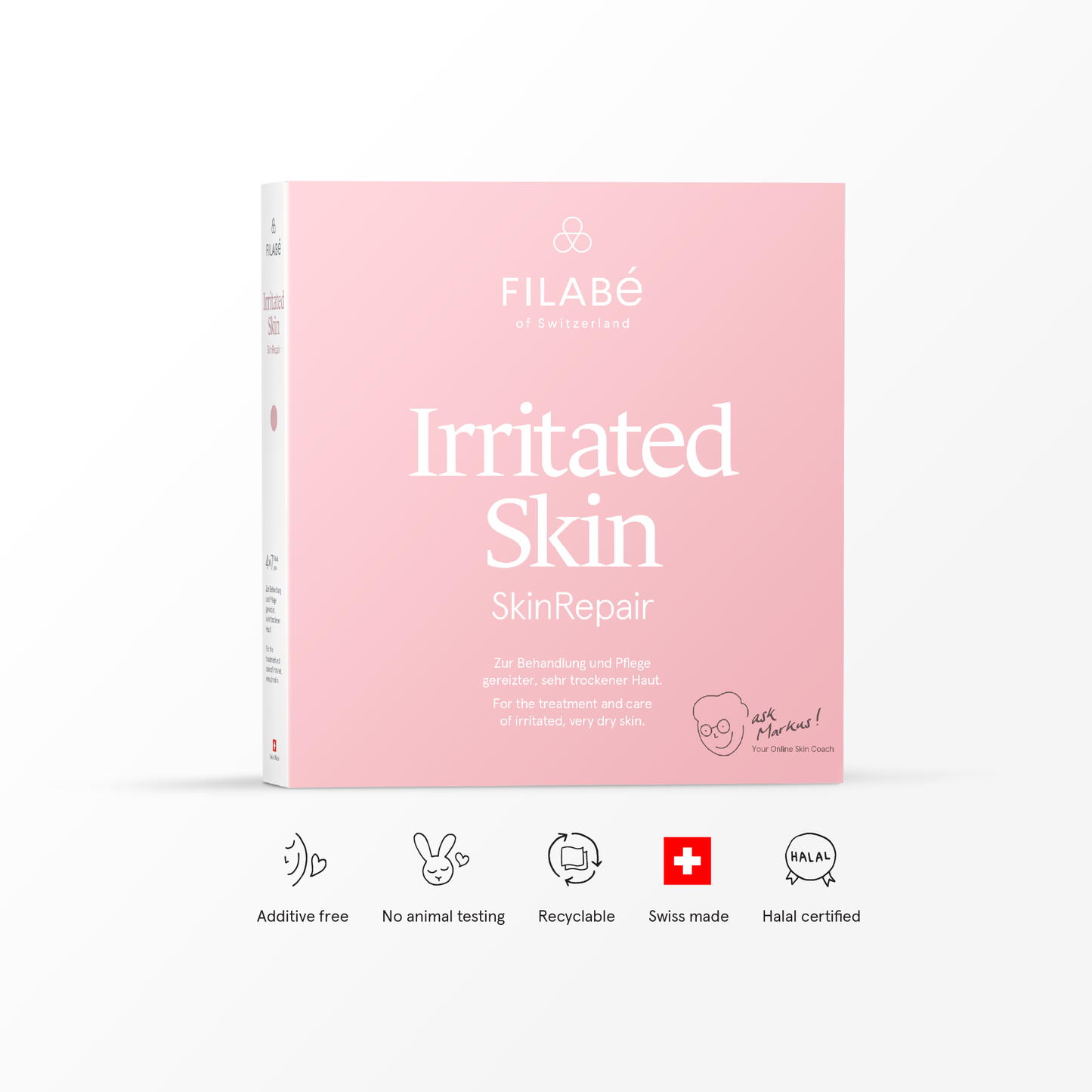 Filabé of Switzerland | IRRITATED SKIN | Skincare for Sensitive Skin, Dryness, Irritations | All Age