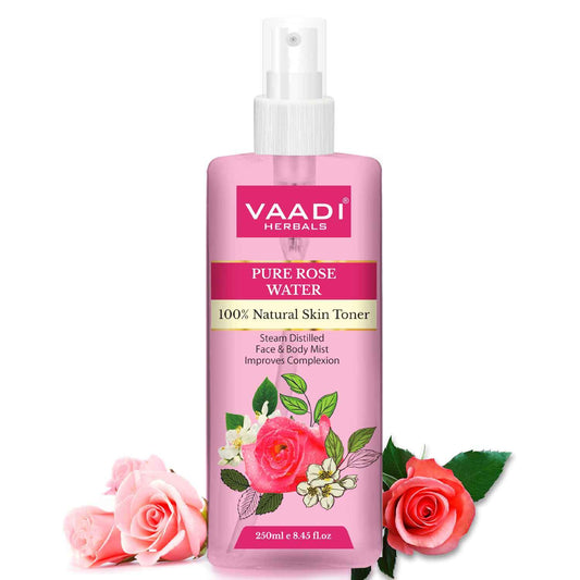 Rose Water - 100% Natural & Pure (250 ml / 8.5 fl oz)