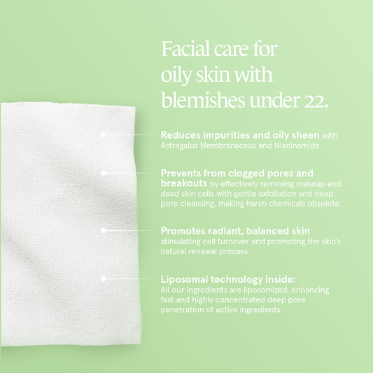 Filabé of Switzerland | SKIN CLEAR YOUNG | Skin Care for Oily Skin, Spots, Blackheads, up to age 22