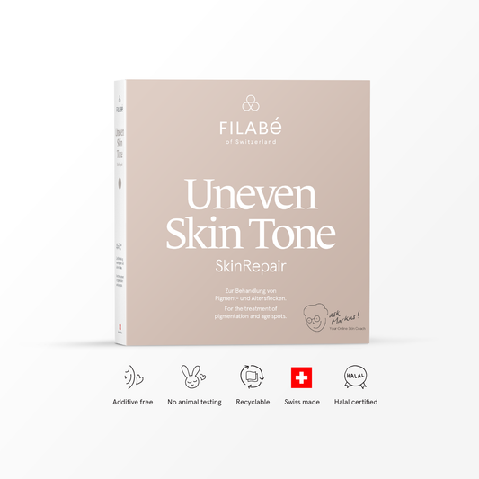 Filabé of Switzerland | UNEVEN SKIN | Skincare for Uneven Skin Tone & Pigmentation Issues, All Ages
