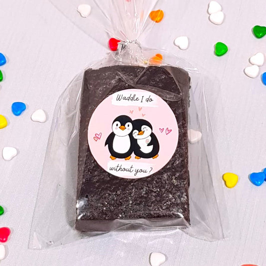 “Waddle I Do” Chewy Brownies (Pack-of-5)