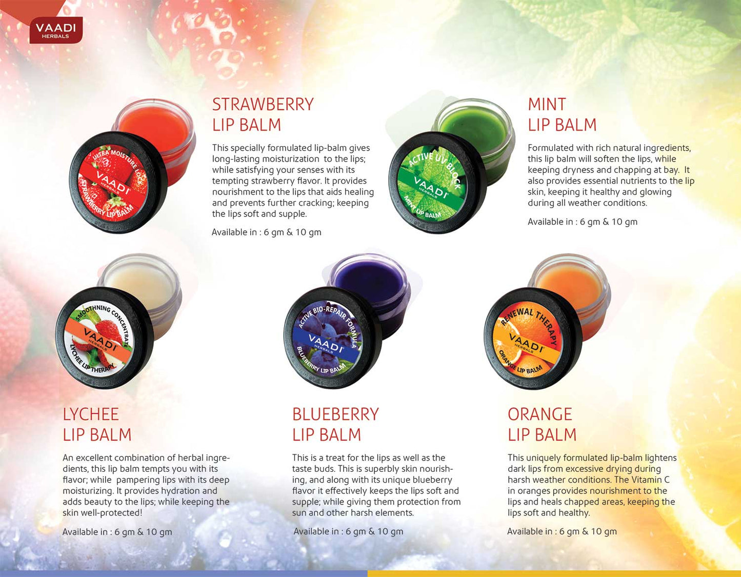 Organic Strawberry and Honey Lip Balm - Lip Nourishing Therapy (10 gms/0.4 oz)