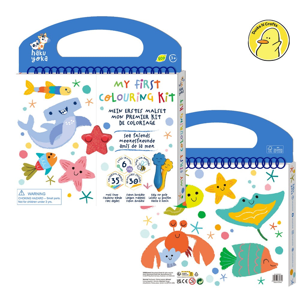 Haku Yoka-My First Colouring Kit
