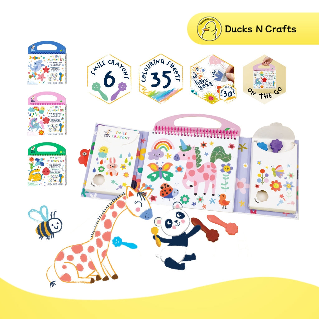 Haku Yoka-My First Colouring Kit