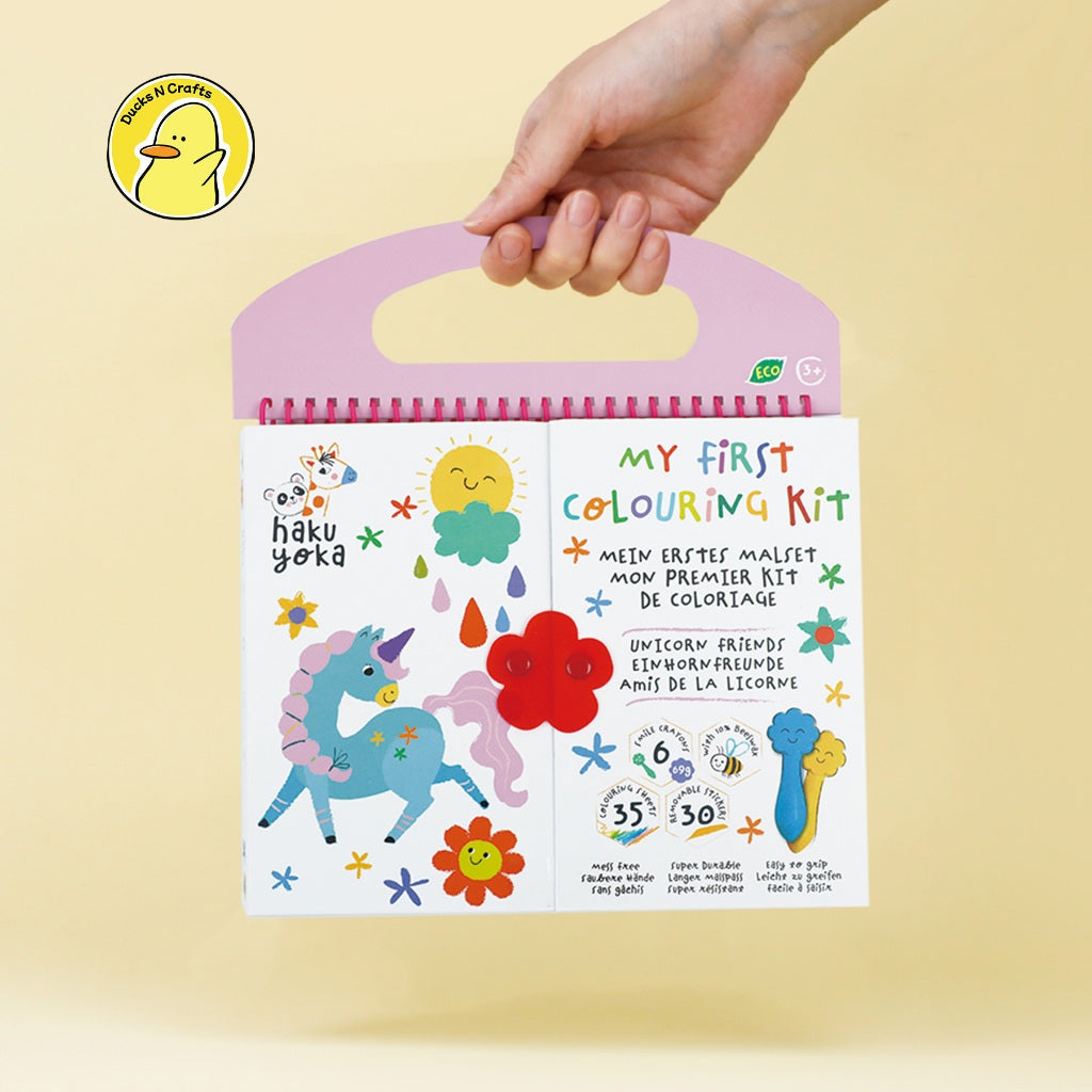 Haku Yoka-My First Colouring Kit