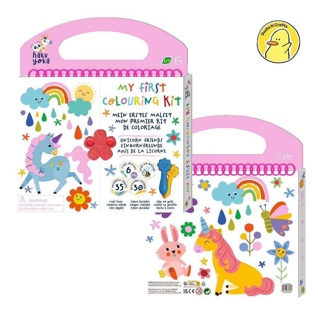Haku Yoka-My First Colouring Kit
