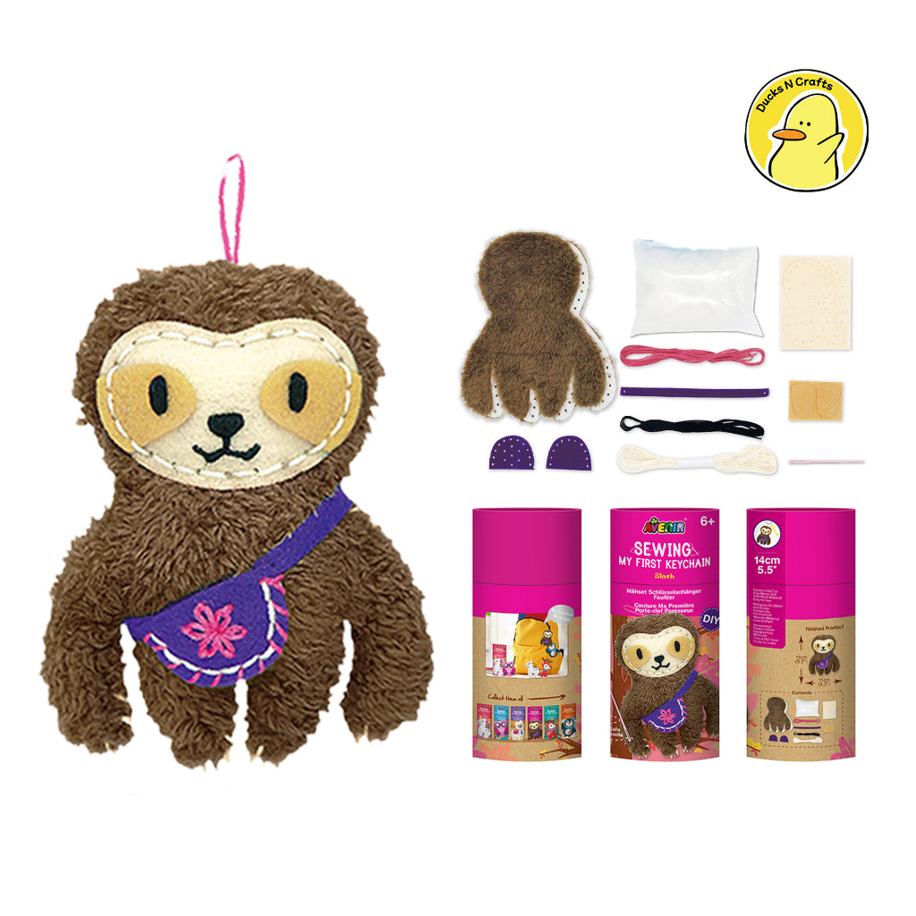 Avenir DIY Keychain Sewing Kit 16 cm