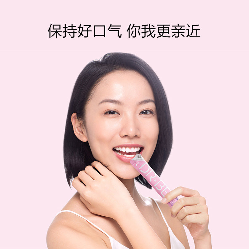DR.BEI 0+ Bamboo & Peach Mouthwash, 12ml, 20 Sachets Xiaomi Youpin DR·BEI 0+ Bamboo and Peach Moutwash in Portable Sachets to Use on the go Stay Fresh and Confident - Wistech Singapore