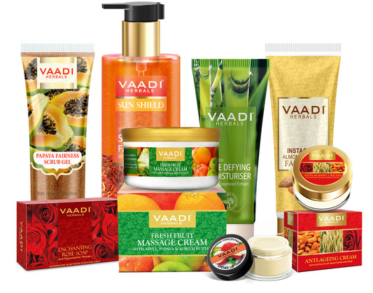 Organic Anti Ageing Set - Get Back To Your Youthful Glowing Skin (625 gms/22.05 oz)