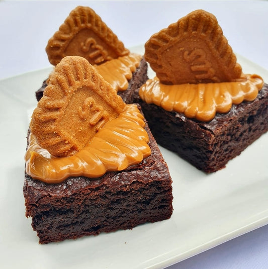 Biscoff Cookie Butter Brownies