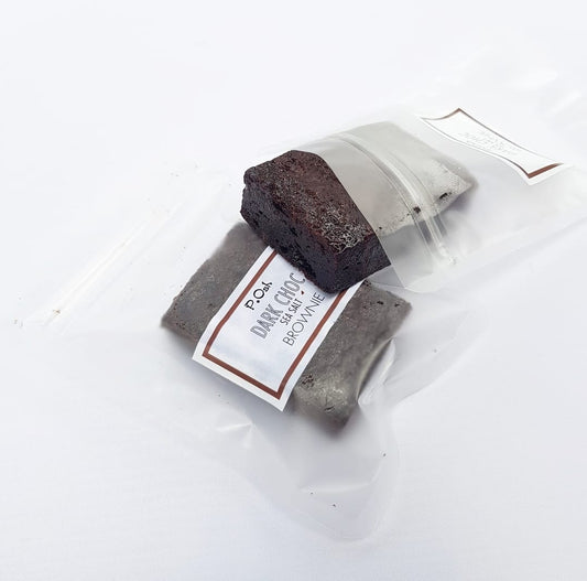 Dark Choc Sea Salt Brownie
