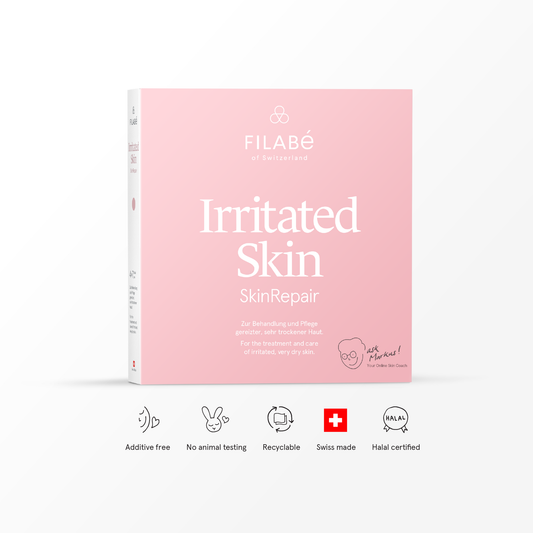 Filabé of Switzerland | IRRITATED SKIN | Skincare for Sensitive Skin, Dryness, Irritations | All Age
