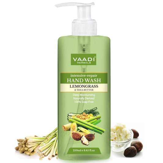 Intensive-Repair Organic Lemongrass & Shea Butter Hand Wash (250 ml / 8.5 fl oz )