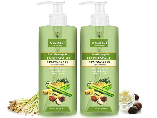 Intensive-Repair Organic Lemongrass & Shea Butter Hand Wash (2 x 250 ml / 8.5 fl oz )
