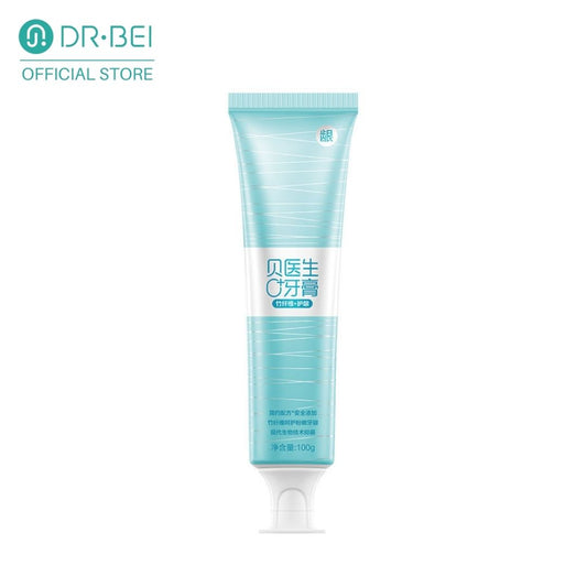 DR.BEI 0+ Toothpaste, 100g (Bamboo Mint) DR·BEI 0+ Bamboo Fiber Toothpaste for Clean Teeth and Prevent Plaque and Bacteria Eliminate 99%