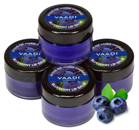 Bio Repair Therapy - Organic Blueberry Lip Balm (4 x 6 gms/0.3 oz)