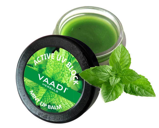 Organic Mint Lip Balm - Lip Renewing Therapy (10 gms / 0.4 oz)