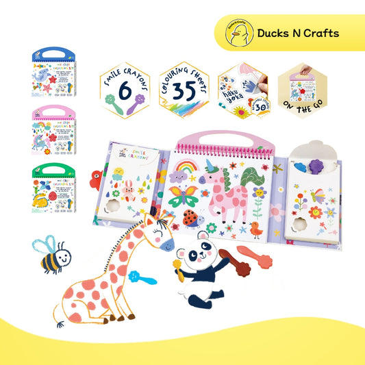 Haku Yoka-My First Colouring Kit