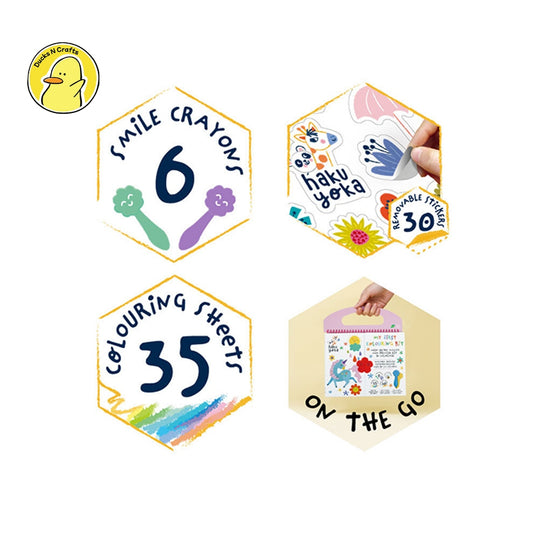 Haku Yoka-My First Colouring Kit