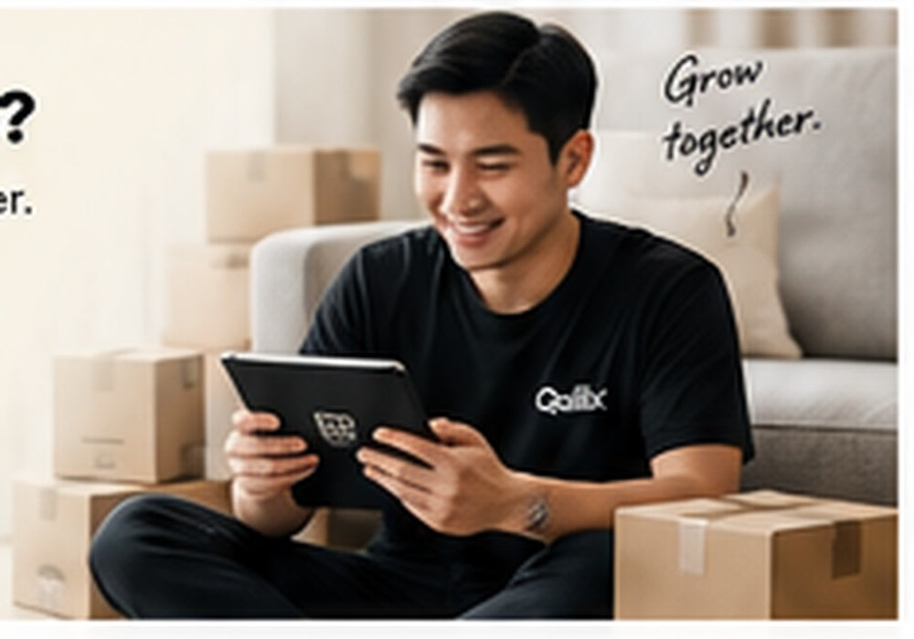 Sell with Qallix partner visual