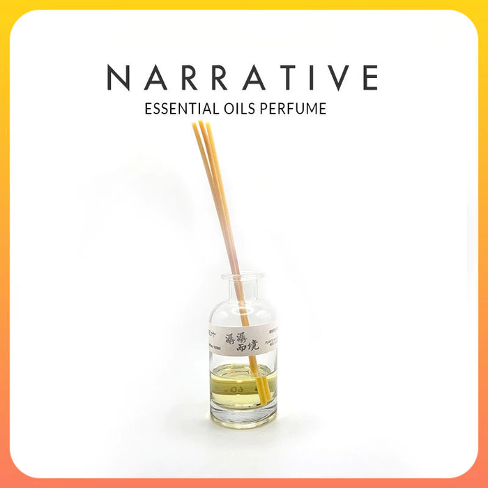 NARRATIVE Pure 100% Essential Oil Fragrance Perfume · Reed Diffuser Series